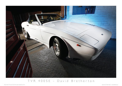 TVR Car Club Photo Competition winner  400SE